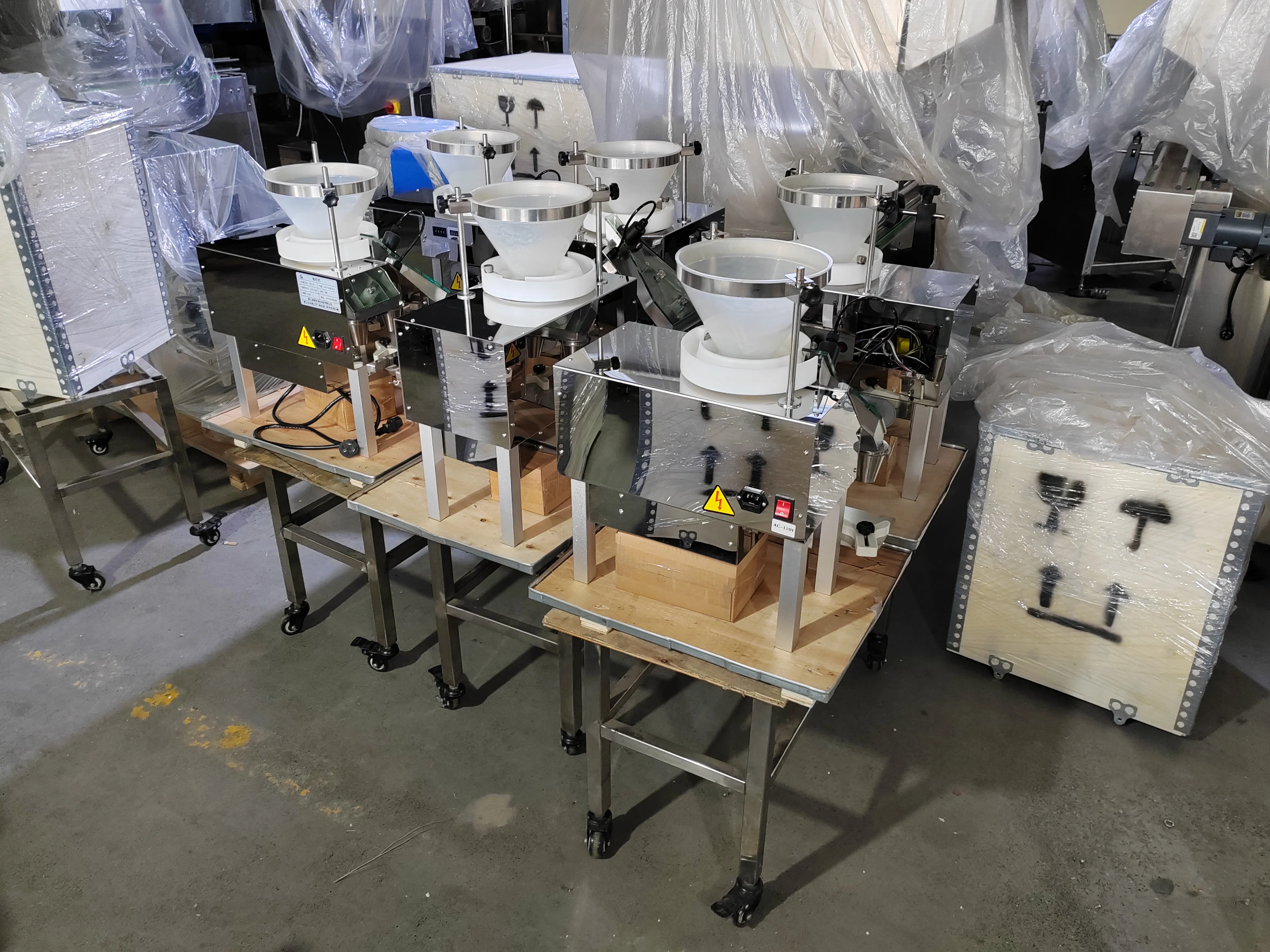 Production line packaging counting machine equipment pill candy counting machine customized