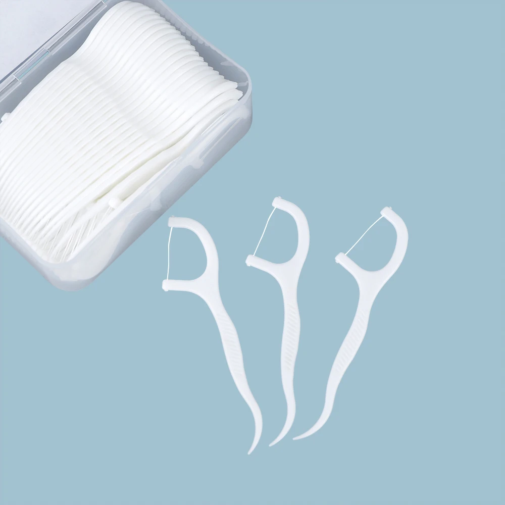 50 шт. нитки для чистки зубов