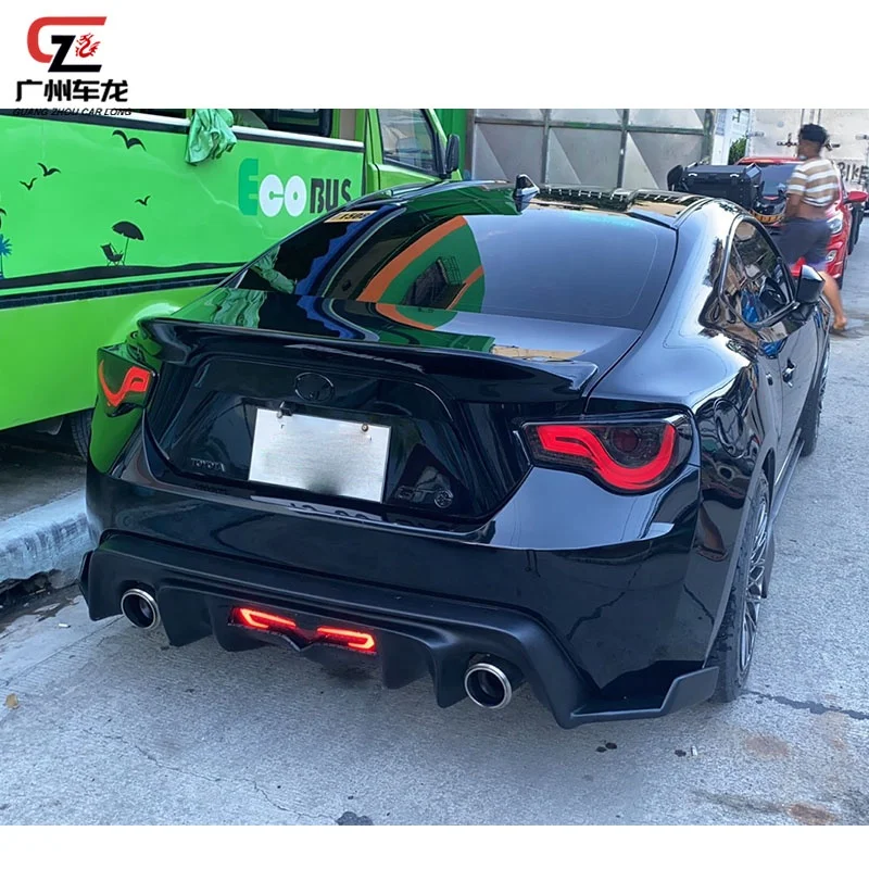 Car Body kits For Toyota GT86 2013-2015 Upgrade Rocket Bunny Style Wide Body Front lip Rear lip Side skirts