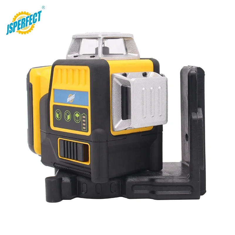 New 3D large capacity battery laser level 12 lines 3d self -leveling 360