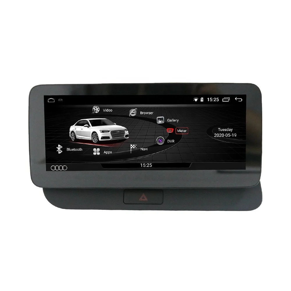 IOKONE Новое поступление 10 25 " Octa Core Bluetooth 5 0 встроенный carplay автомобильный Радио для Audi Q5 2009-2016