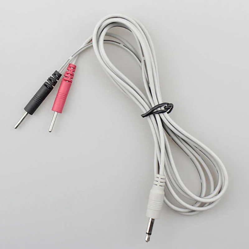 Customized Lead Wire 2mm Mono Plug Therapy Machines connection medical cable