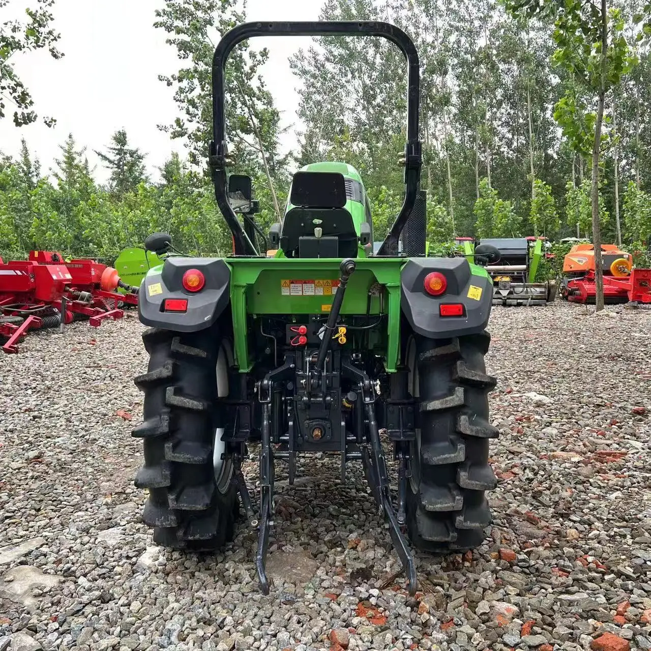 DEUTZ FAHR 80HP 4WD used cheap farm tractors