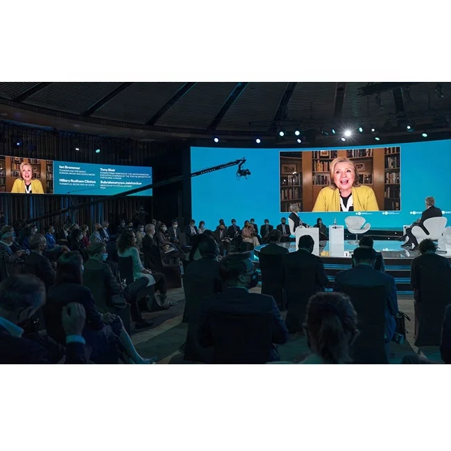 Foxgolden P2 Smd  Super Definition Full Color Led Screen  Indoor Simple Iron Cabinet