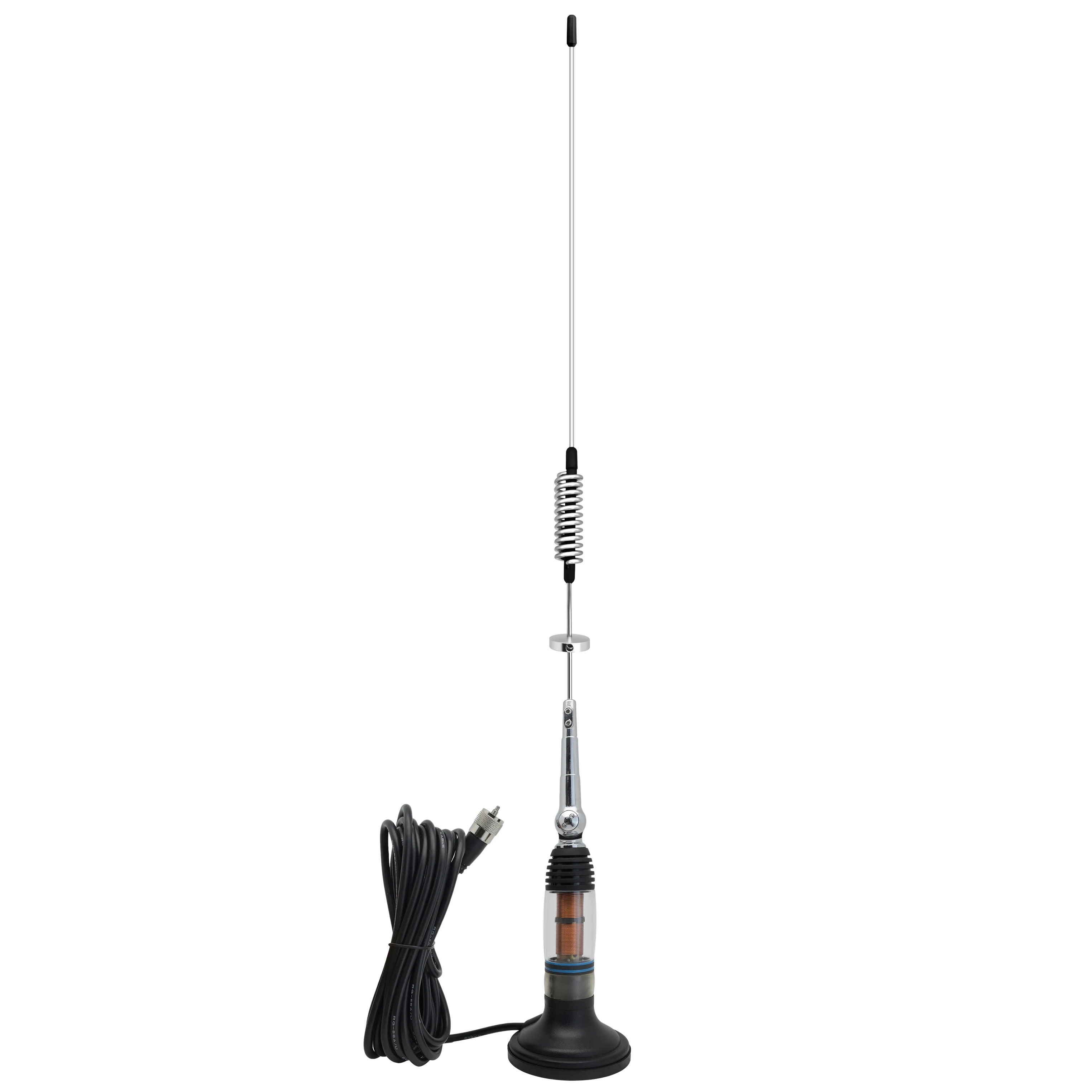 High performance cb radio antenna Outdoor omni 4*4 truck antenna whip 433mhz 920mhz aerial magnet 88-108 fm