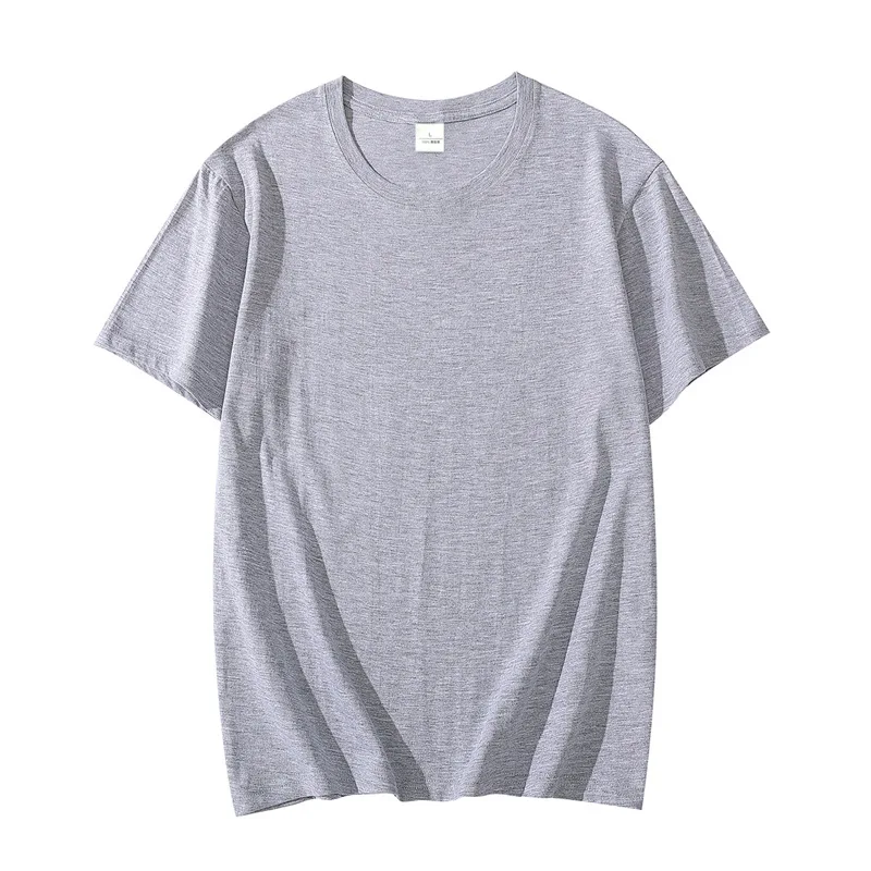 industry china wholesale oem/odm wholesale round neck blank oversized design t shirt colored blank polyester 40 % cotton t shirt