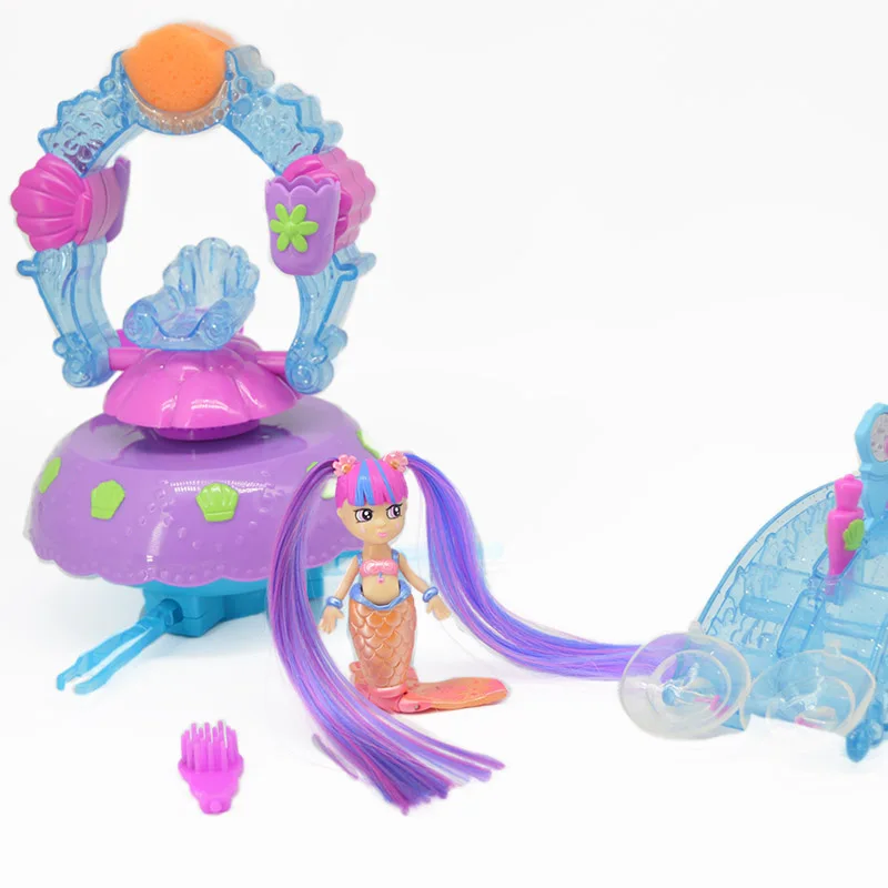 Оптовая продажа, игрушки для девочек, милые цветные пластиковые игрушки Русалочки, подарки