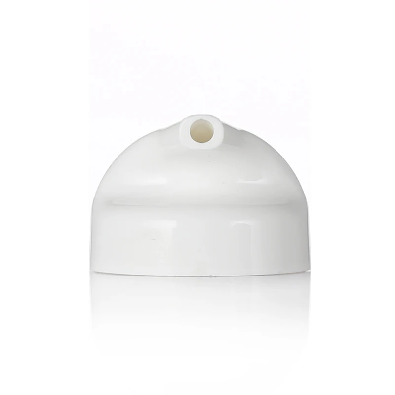 Private Label 30ml 50ml 80ml Round smooth White PP Cosmetic Plastic Airless Pump bottle