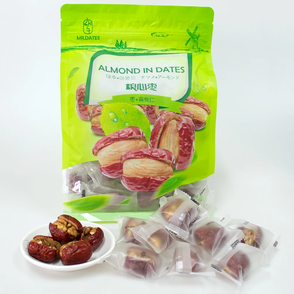 Wholesale Price High Quality New Arrival Dried Fruit Almonds Nuts Healthy Snack Dates And Nuts
