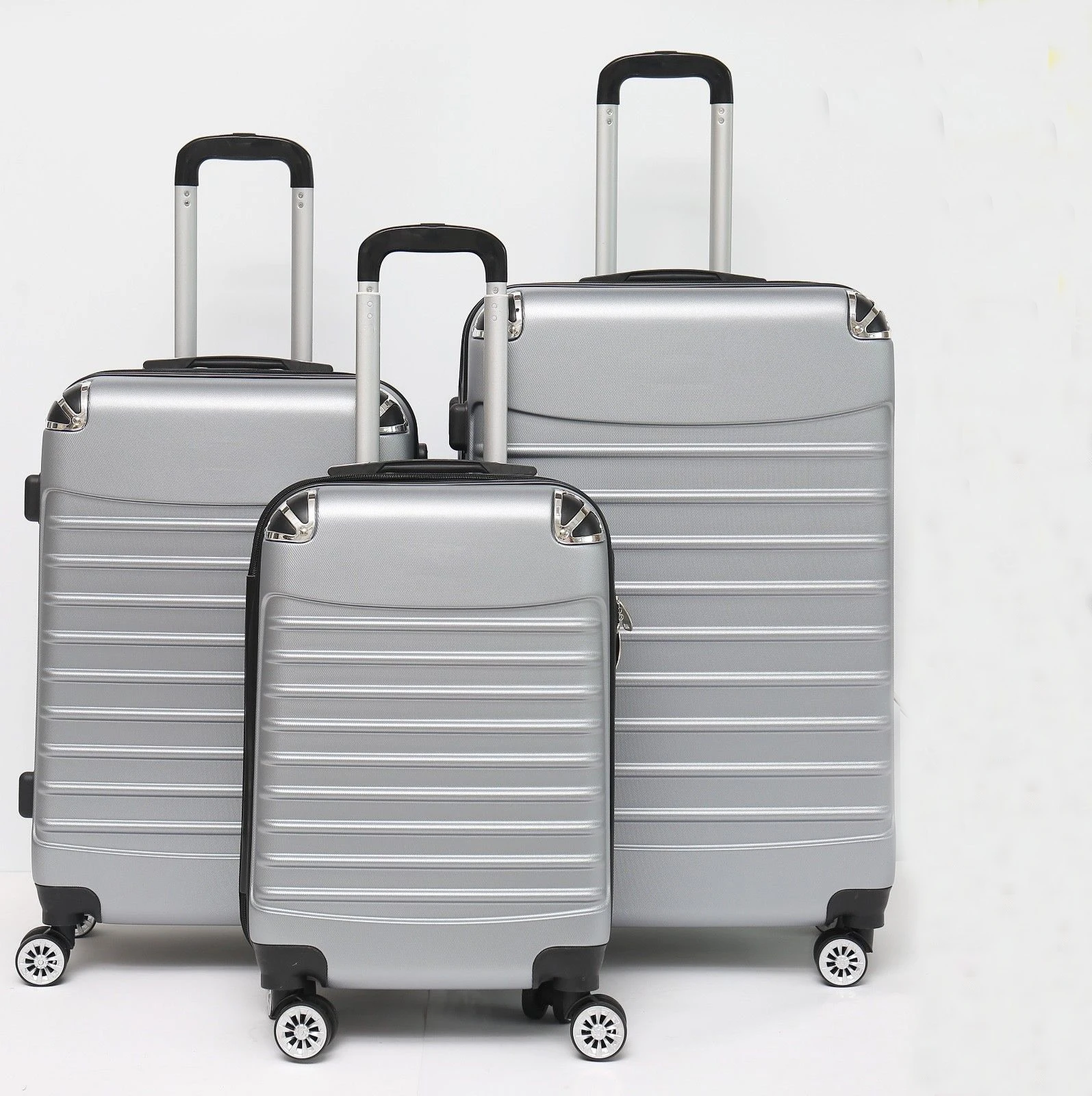 
Hard Case ABS Travel 4PCS Trolley Spinner Wheel Suitcase Luggage Set 