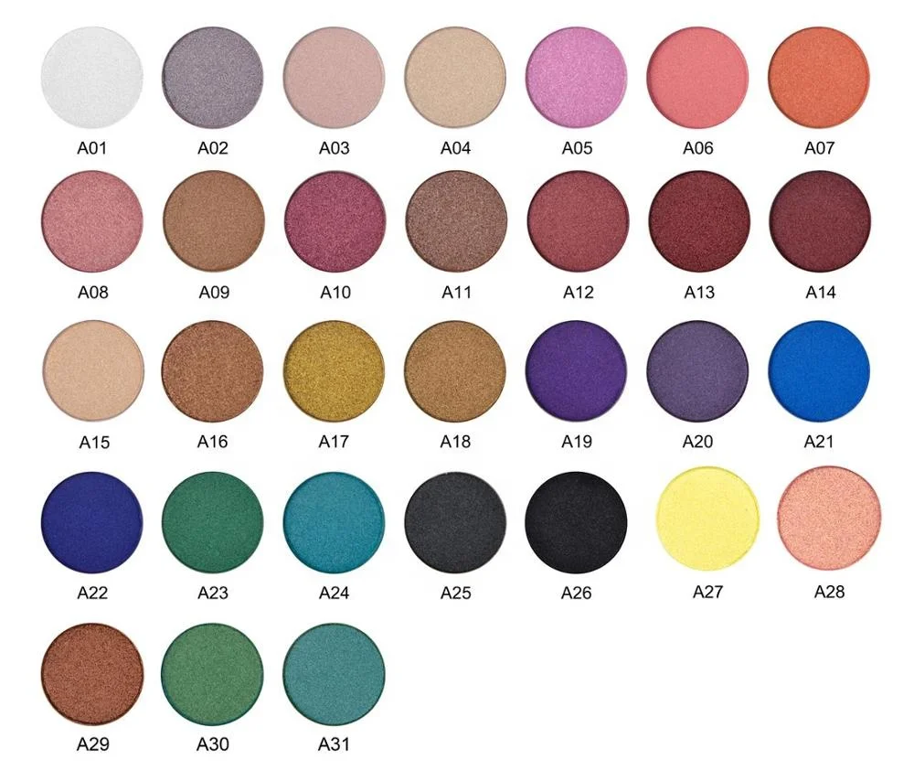 Make your own brand with low MOQ nude eyeshadow private label empty mini empty eyeshadow palette