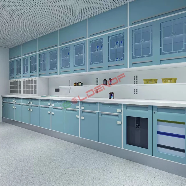 Hospital Furniture and Equipment Metal Modern Modular Medical Furniture Dental Medicine Cabinets with Drawers