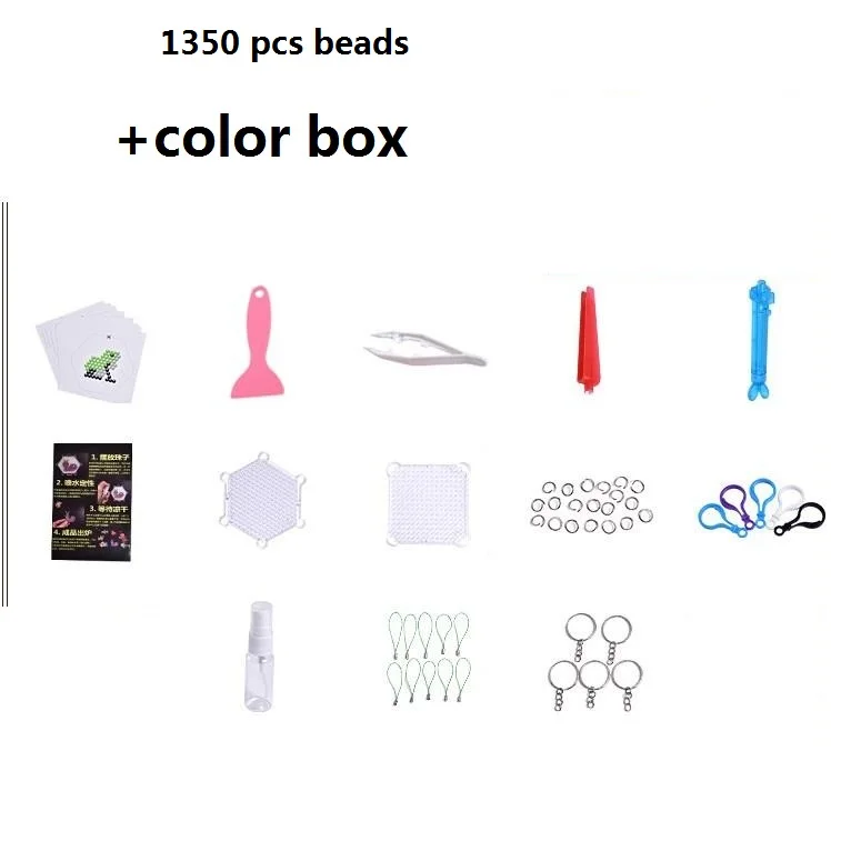 Colorful Spray Water Fuse Beads Kits Handmade Magic Beads Magic Diy Water Beads Kids Toys