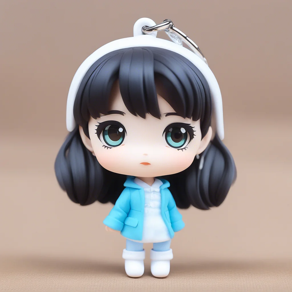 Soli Wholesale Anime Keychain Cute Cartoon 3D PVC Designer Kids Women Silicon Mini Backpack Keyring Accessories Rubber Keychain