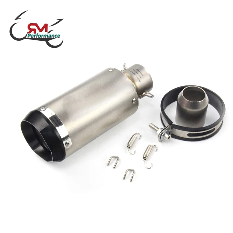 Performance Motorcycle Exhaust Stainless Steel Muffler With CNC Exhaust Pipe For Ninja 650 Z400