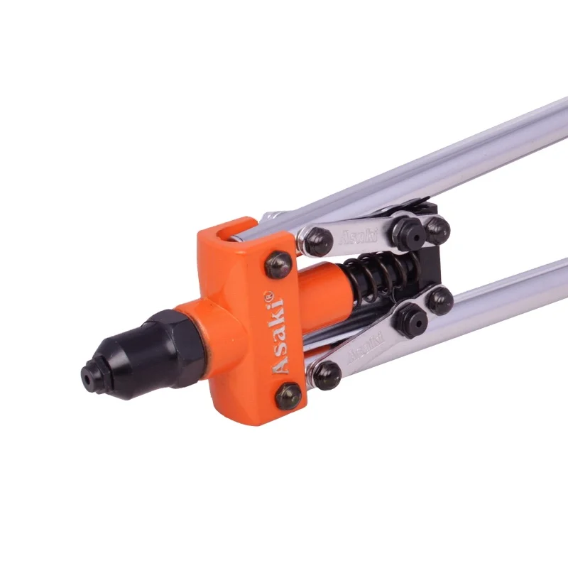 Heavy duty double hand riveter nut tool hand gun