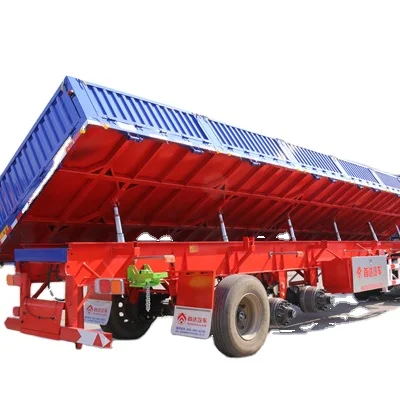 60Tons Superlink Dump Trailer 40ft Tipping Truck Trailer Box Semi Trailer Heavy Duty Mechanical Suspension Steel JOST Brand