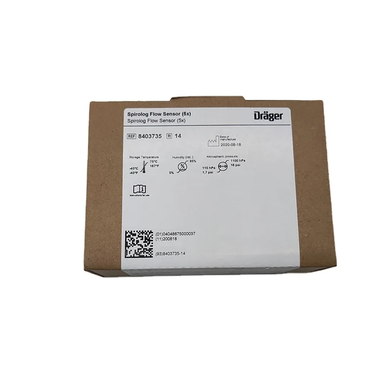 Original Flow Sensor 8403735 disinfectable Drager Spirolog flow sensor