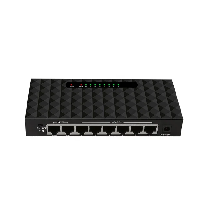 8 портов SPOE Ethernet умный коммутатор высокое Performance100Mbps сетевой gigabit RJ45 концентратора интернет