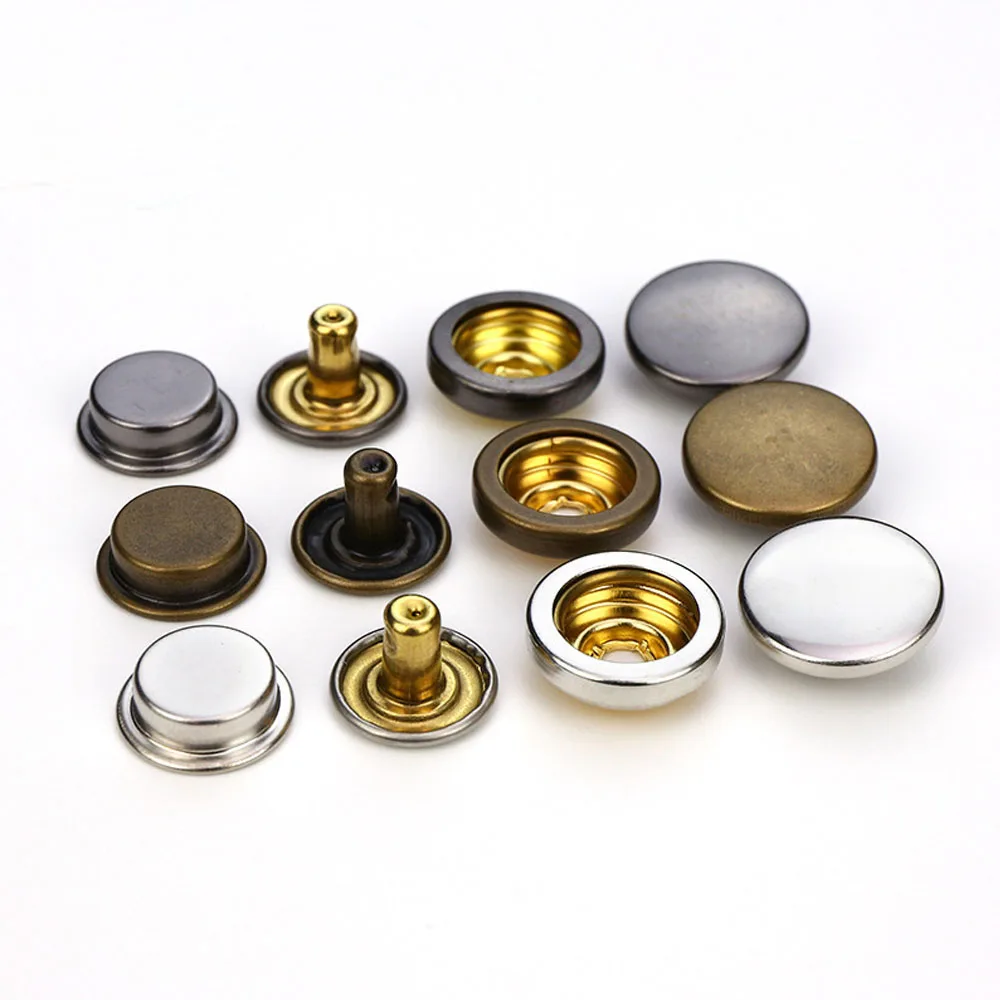 Wind Coat Gun Press Metal Brass 501#503# Fastener Snap Button with Hole Wholesale