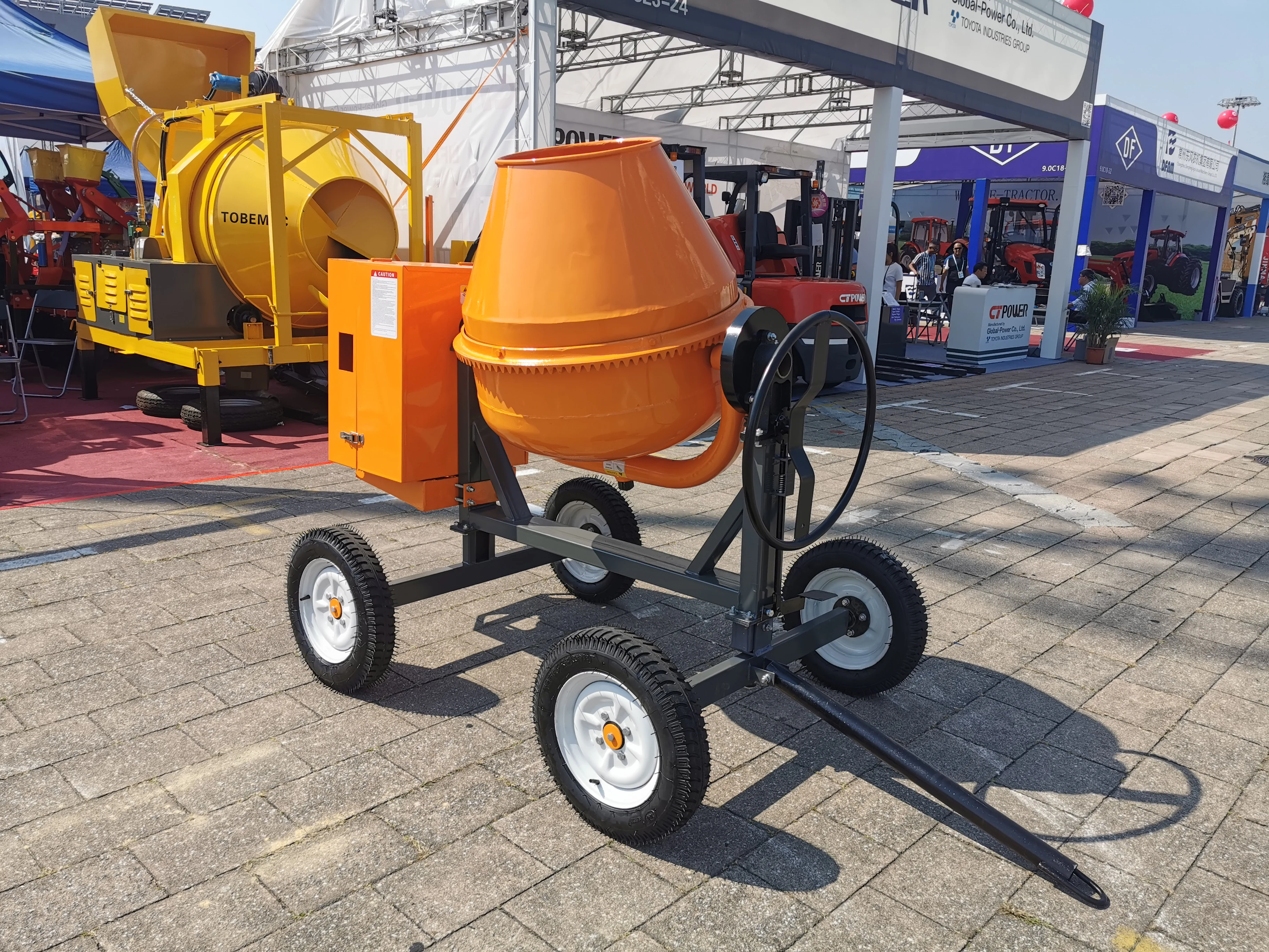 120L-750L мини-Бетономешалка с насосом для