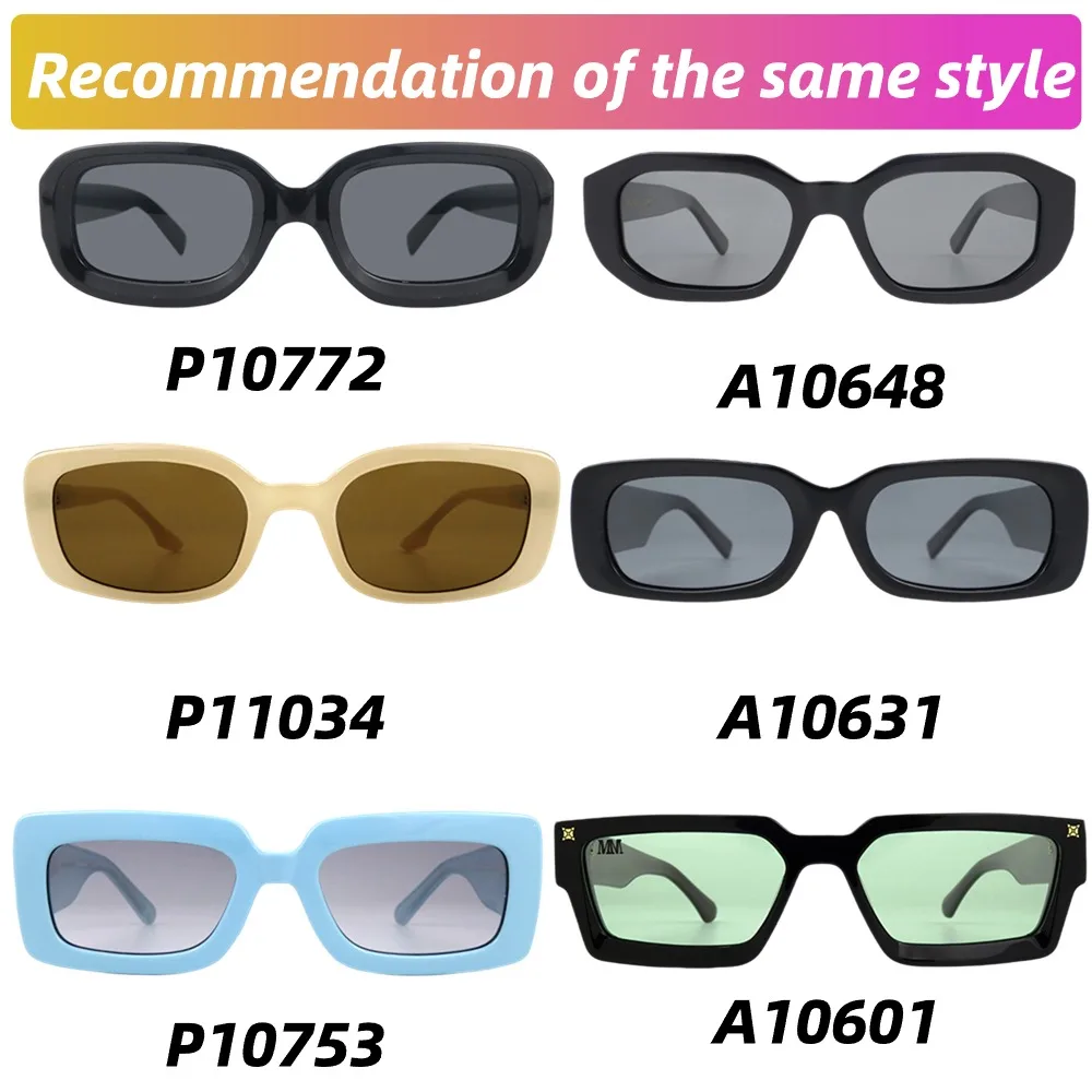 2024 New Model Women Brand Design Rectangle Sunglasses Classic Retro Sexy Ladies Vintage Brand Design Small Sun Glasses