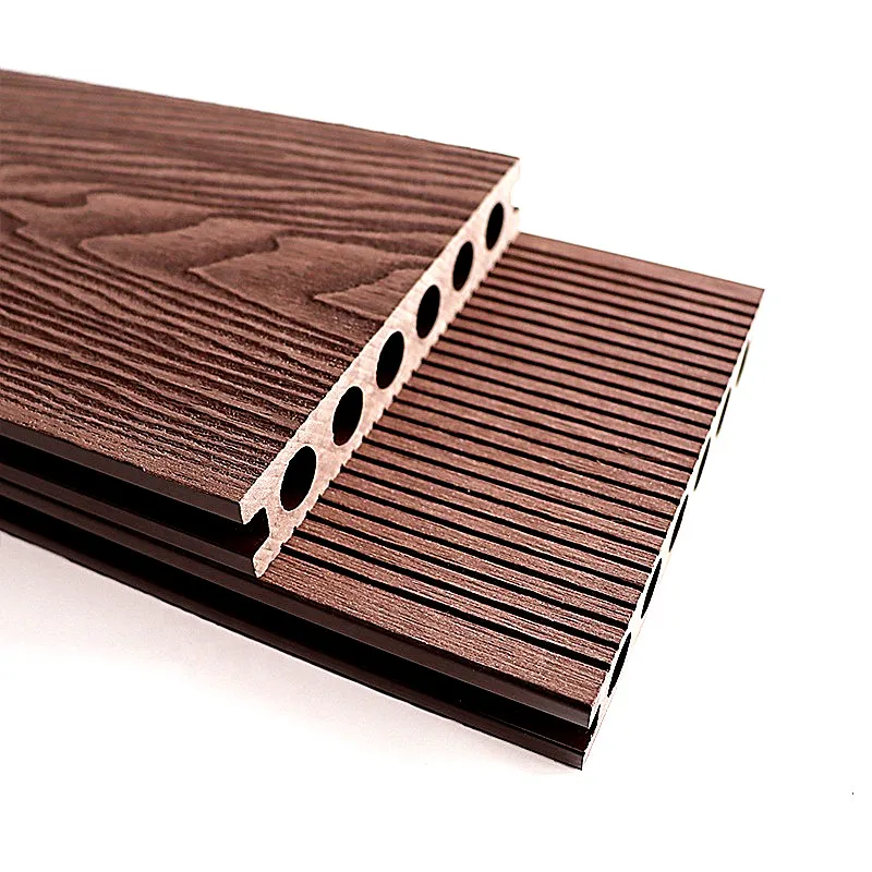 Boardwalk Solid Composite Decking Co-extruded Wpc Composite Decking Boards For Outdoor Floor Covering