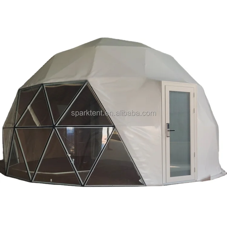 Camping 6m 7m 8m Diameter Dome Tent Lodge Hotel Prefab Houses for Sale