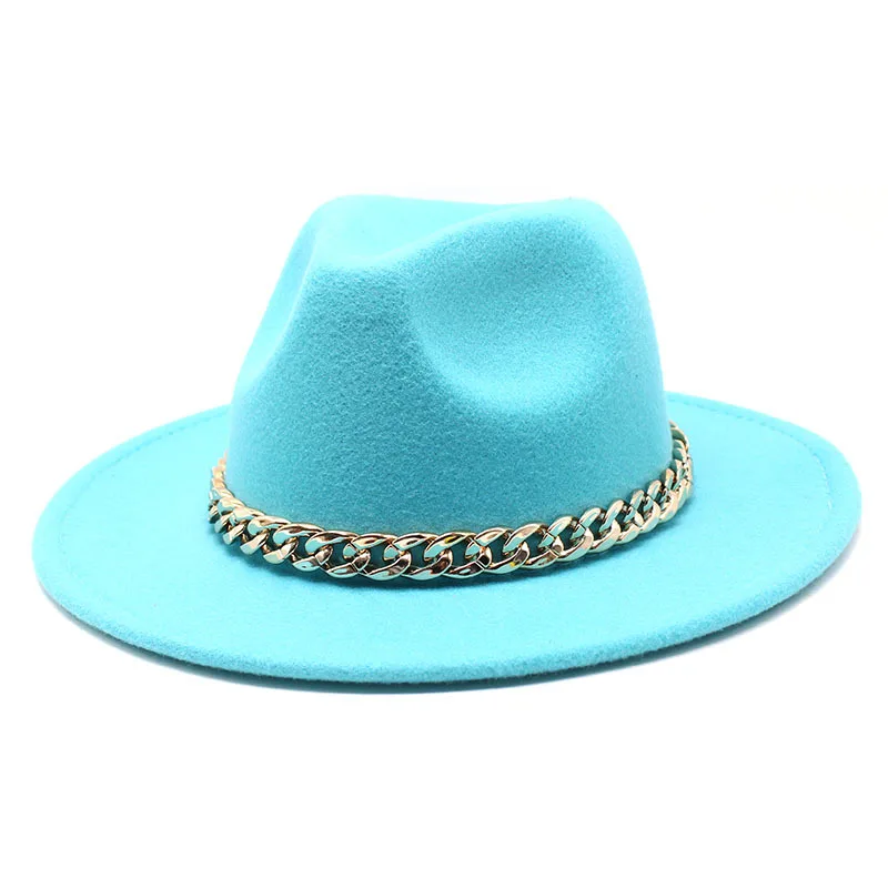  Fashion American Rap Style Fedora Hats Party Music Festival Solid