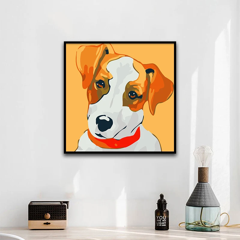 Modern Wall Art Print Handmade Abstract animal Oil Painting for Home Hotel Decor DIY Canvas Oil Painting