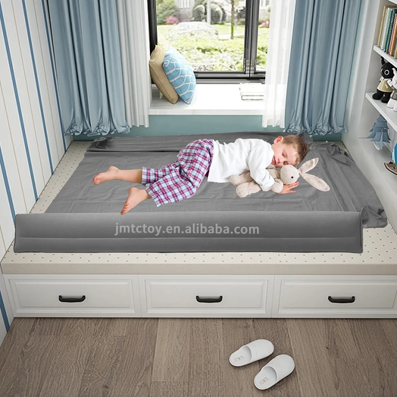 Three side baby sleeping protector inflatable kid bed guard playpen
