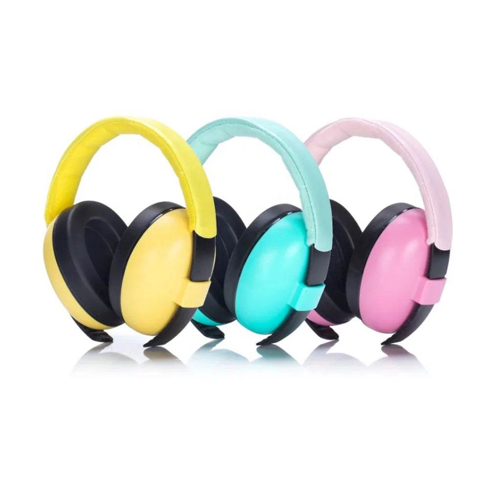 EM1008S Noise canceling ear defender Colorful lovely fashion cute kids earmuffs for child