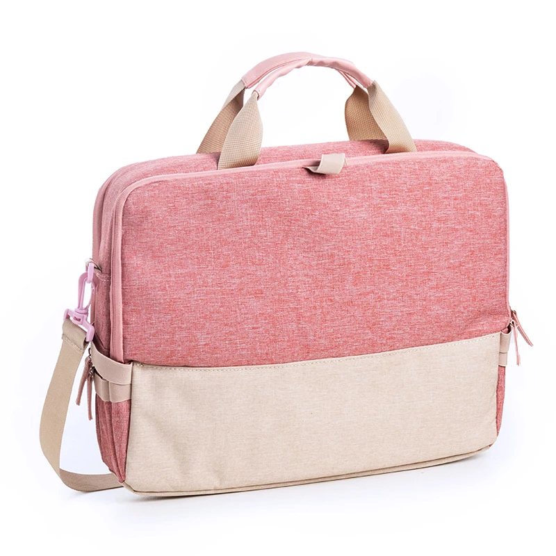 New 17 Inch Waterproof Shockproof Multi Function Computer Official Travel Business Bag Side Lift Women Laptop Bag