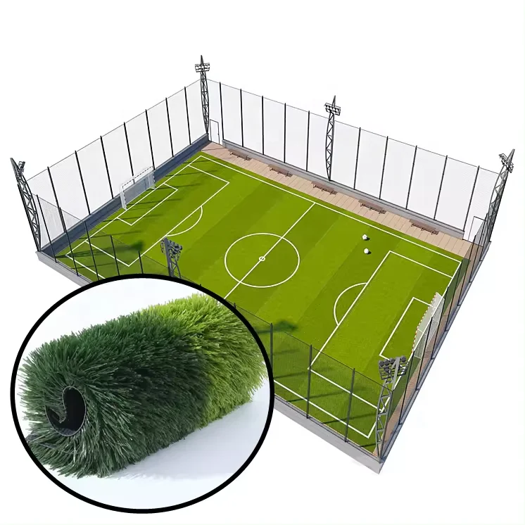 Long-Life Artificial Grass for Landscape Carpet Mat Football Artificial Grass Synthetic Grass Outdoor Artificial Turf Lawn