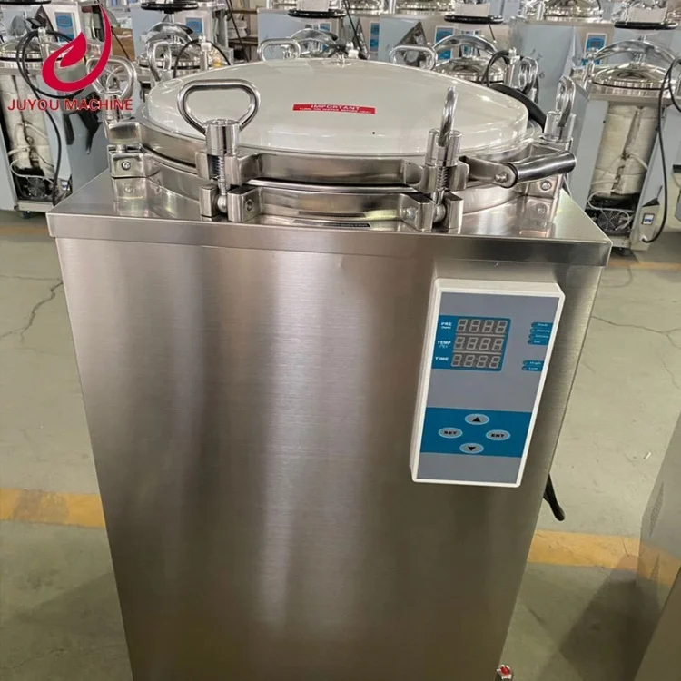 touchscreen compact automated steam autoclave method sanitation sterilizing drying equipment system machine