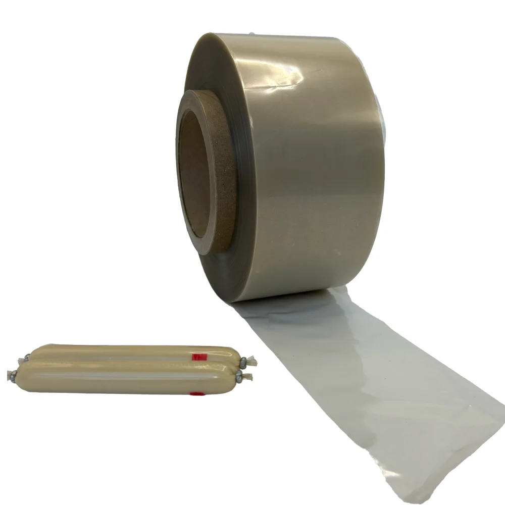 Hot Sales Printable And Customized Good Quality Artificial    PVDC  Sausage Casing For Sausage Making