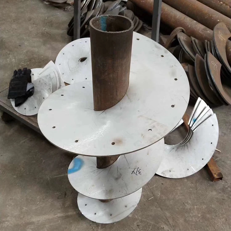 Crush spiral blade Crush spiral shaft screw blade