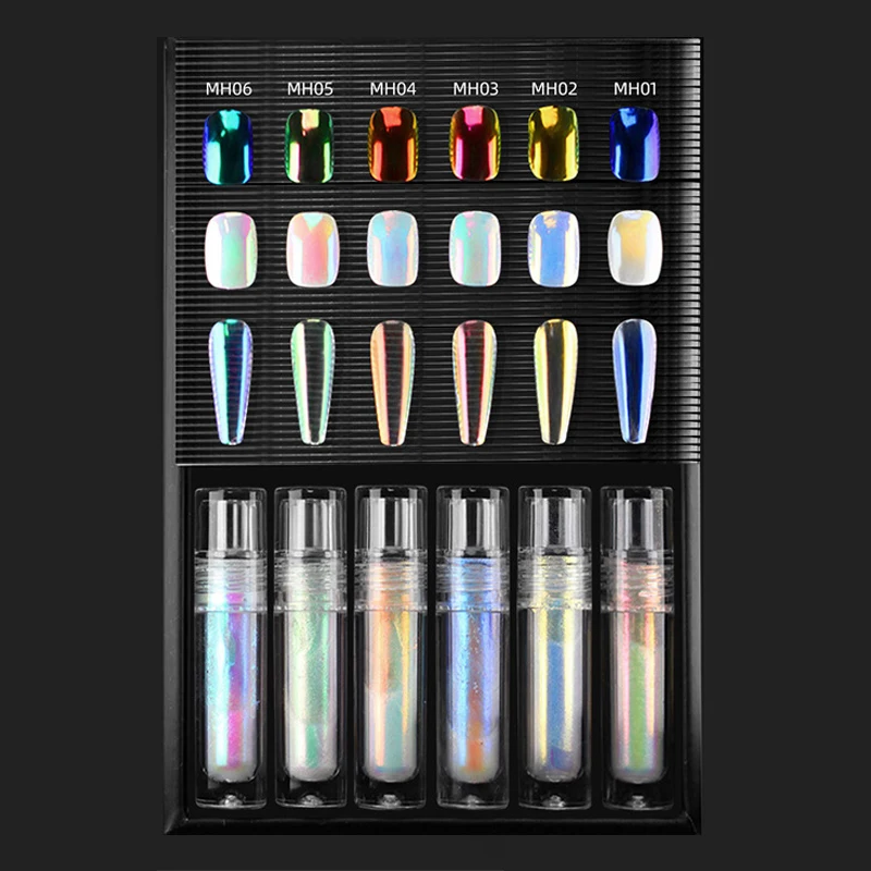 Nail Polish Shining Gold Sliver Holographic Varnish Top Coat Black Base Gel Need Nail Art Polish Manicure DIY Design