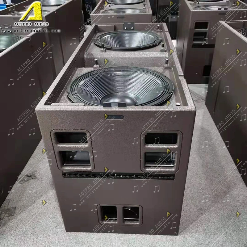 KS28 SB28 двойной 18 дюймовый сабвуфер бас K1 KR208 система линейного массива звук динамик черный цвет колеса дюймов