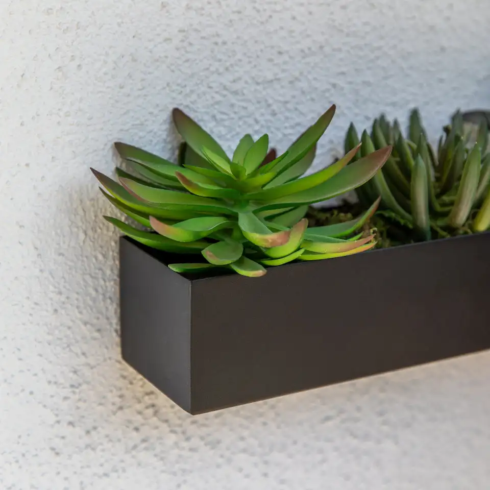 qualified metal plant pots for store resell outdoor and indoor application corten steel flower planter