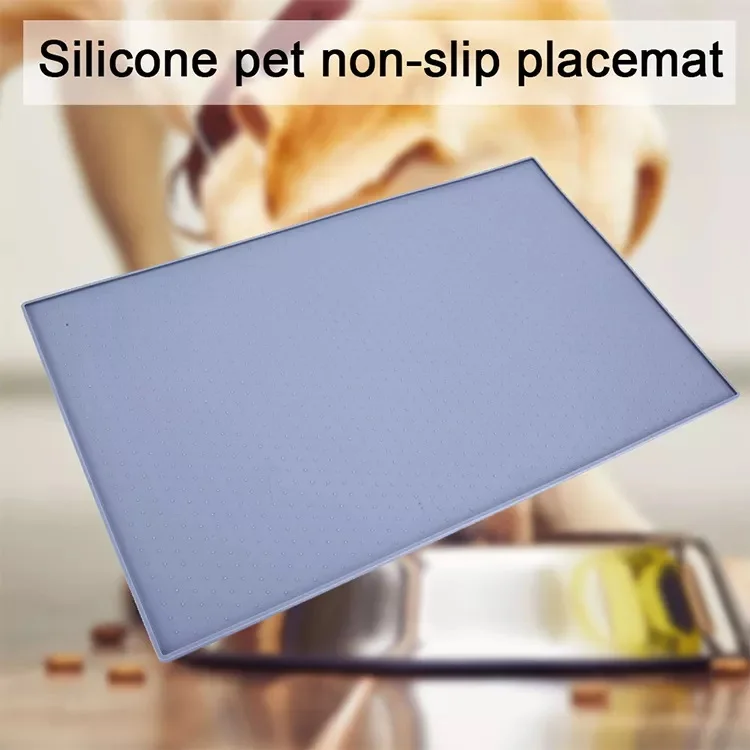 Silicone Waterproof Pet Placemat Bowls Mat Cat Dog Food Mats Dog Cats Feeding Mats for animal bowls