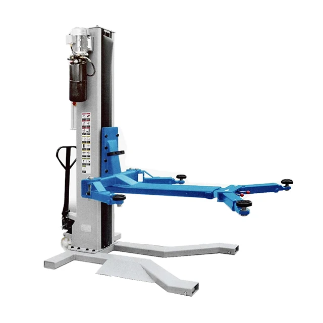 
1 post column car lift single post car lifter 
