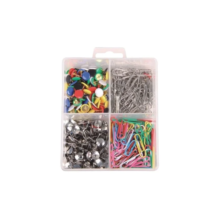 High Quality Office Stationery Wholesale Silver Golden Assorted Color Creative Pushpins Paper clip Coloured Paper Clips