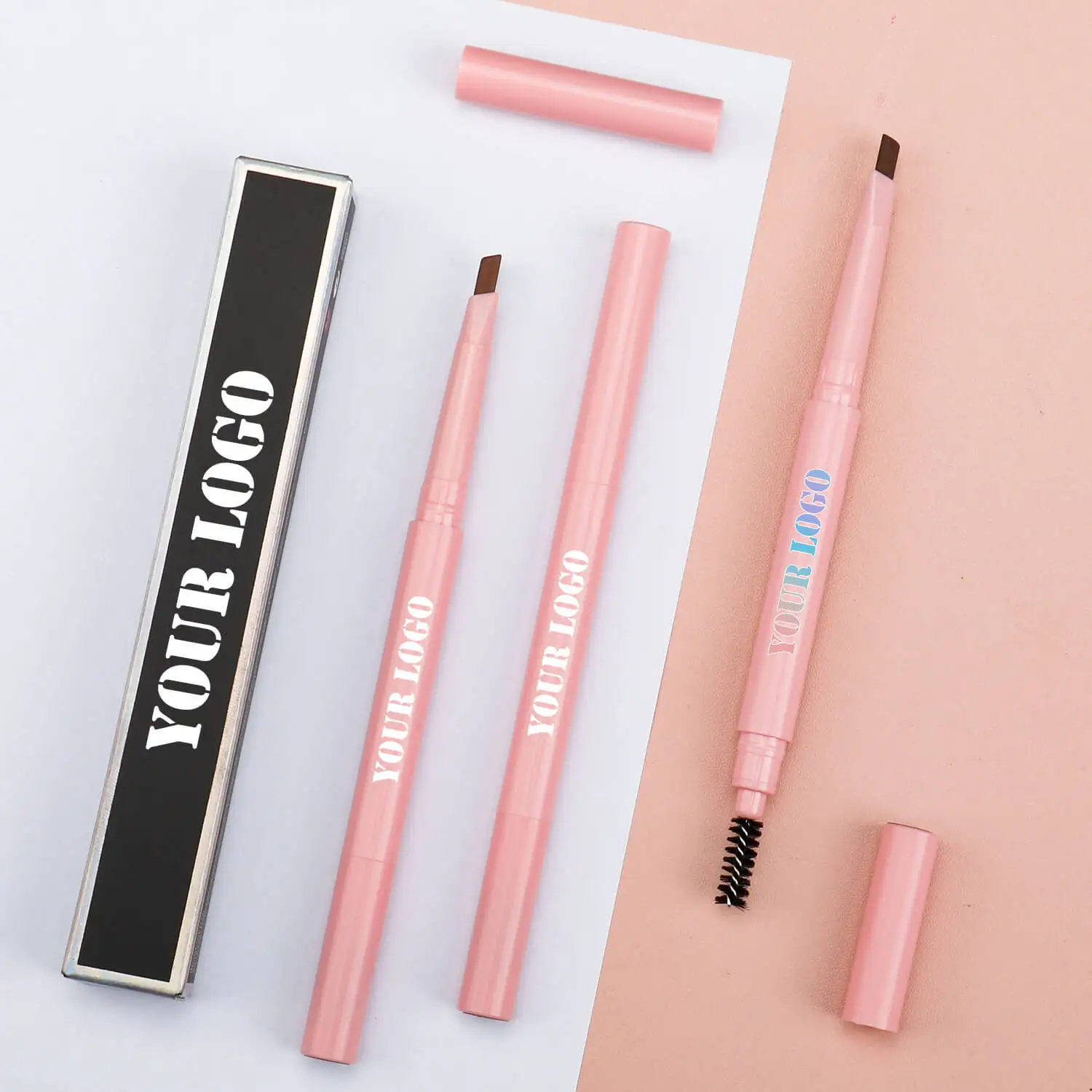 Long Lasting Eyebrow Slim Eyebrow Pen Natural Arch Brow Shaping Waterproof Soft Makeup Tools 4 Color Eyebrow Pencil