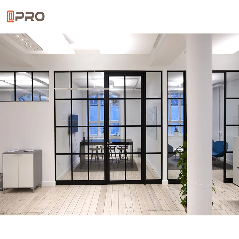 Aluminum Divider Glass Walls Partition Soundproof Screen & Room Dividers Office Partitions Screen Wall
