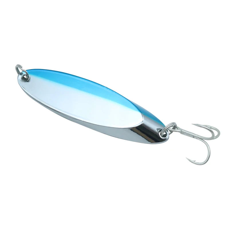 Рыболовная металлическая приманка, жесткий Спиннер, рыболовные приманки, конические приманки в виде ложки, приманки с пером и тройным крючком, Снасть