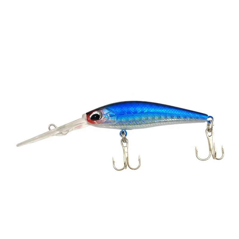 SEASKY 6g 6cm Bass Fishing Artificial Bait Long Lip Crankbait Minnow Hard Lure