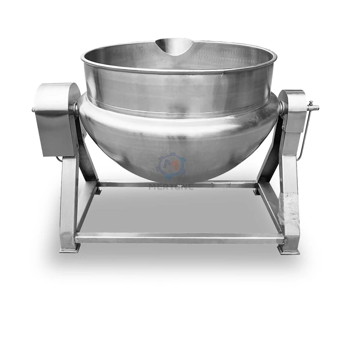 Electric Jacketed Kettle For Fruit Sauce Steam Jacket Autoclave