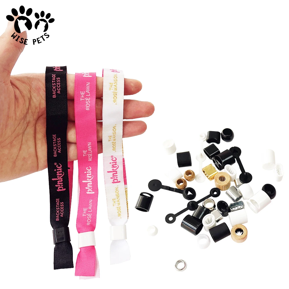 Custom Printed Bracelet Polyester Ribbon Bracelets Religious Christian Rainbow Satin Wristbands for Women Men Kids