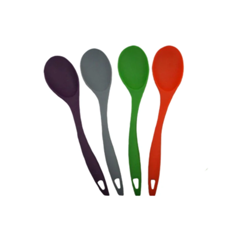 Silicone Plastic Spatula Soup  Colander Shovel Cooking Utensils Kitchen Spoon